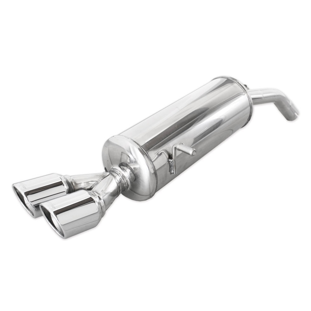 Klemmen / Dempers Inoxcar Inox Peugeot 208 200CV Na 2013 Sortie 2x80 X-Race - IC-PE20801XR80 - PE208.01.XR80 - 3661768442685