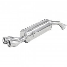 Terminal Echappement Inoxcar Peugeot 208 208CV Après 2015 2x80mm