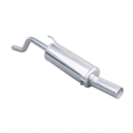 Terminal Echappement Inoxcar Fiat Grande Punto type 199 1.2L Avant 2008 1x80mm