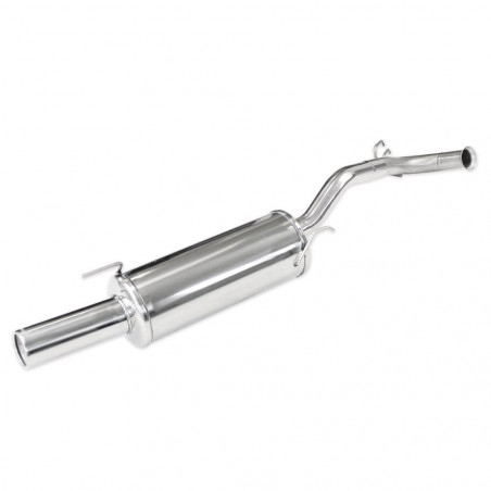 Inoxcar Stainless Rear Exhaust Renault Clio 1 16s After 1996 1x80mm