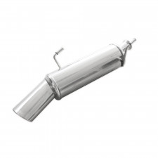Terminal Echappement Inox Inoxcar Peugeot 206 2.0 HDi Après 2000 120x80mm