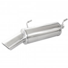 Terminal Echappement Inox Inoxcar Peugeot 206 CC 1.6 16v Après 2000 120x80mm