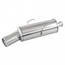 Terminal Echappement Inox Inoxcar Citroën Saxo 1.6 8v Après 1999 1x102mm