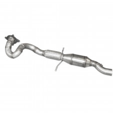 Inoxcar Exhaust Catalyst replacement pipe with metal catalyst (with flexible) AUDI A1 (Type 8X) 2.0 TFSi Quattro (256HP) 12+