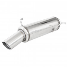 Terminale Scarico Inox Inoxcar Peugeot 206 1.1 Prima di 2000 1x90mm Rally