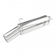 Terminal Echappement Inox Inoxcar Peugeot 206 1.6 Avant 2002 1x102mm