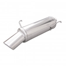Terminal Echappement Inox Inoxcar Peugeot 206 1.6 Avant 2002 120x80mm
