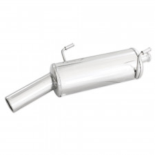 Aansluiting Inox Inoxcar Peugeot 206 1.6 16v Après 2001 1x80mm