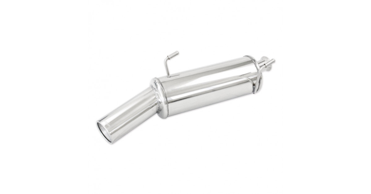Terminale Scarico Inox Inoxcar Peugeot 206 1.6 16v Dopo 2001 1x102mm