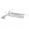 Terminal Echappement Inox Inoxcar Peugeot 206 RC 2x80mm Racing