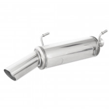 Terminal Echappement Inox Inoxcar Peugeot 206 1.4 HDi 1x90mm Rally