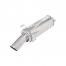 Terminal Echappement Inox Inoxcar Peugeot 306 1.4 1997-2001 1x90mm Rally