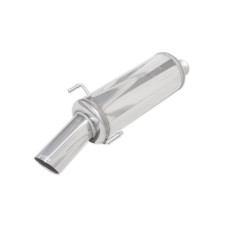 Eindstuk Inox Inoxcar Peugeot 306 1.6 XS 1994-1997 1x90mm Rally - IC-PE3060290RA - PE306.02.90RA - 3661768206928
