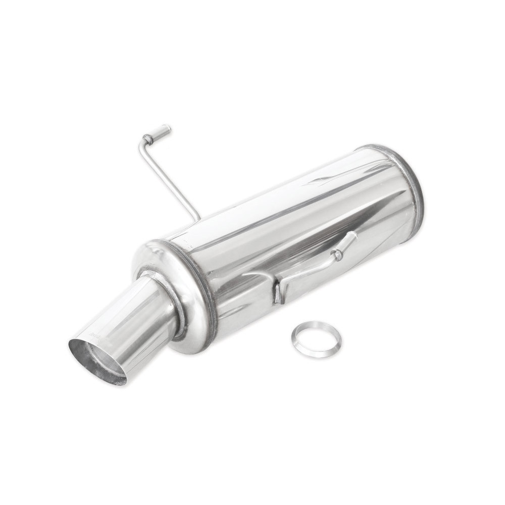 Terminal Echappement Inox Inoxcar Peugeot 406 3.0 V6 coupé 1x90mm Rally - IC-PE4060690RA - PE406.06.90RA - 3661768207277