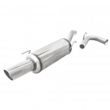 Terminal Echappement Inox Inoxcar Renault Clio 1 1.4 Avant 1998 1x90mm Rally