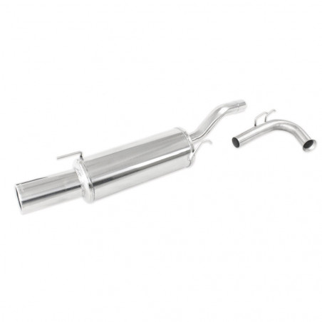 Inoxcar Stainless Rear Exhaust Renault Clio 1 16s After 1996 1x102mm