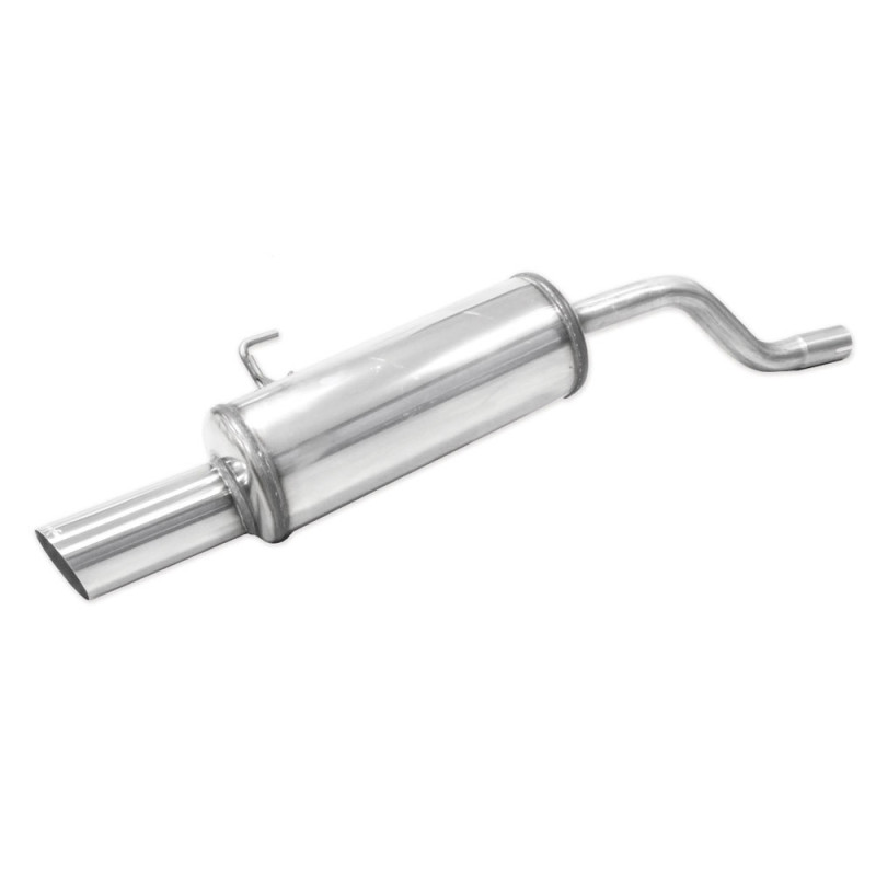 Eindstuk Inox Inoxcar Renault Clio 2 1.6 Après 2001 1x90mm Rally - IC-RECL0890RA - RECL.08.90RA - 3661768207444