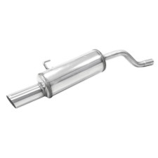 Eindstuk Inox Inoxcar Renault Clio 2 1.6 Après 2001 1x90mm Rally - IC-RECL0890RA - RECL.08.90RA - 3661768207444