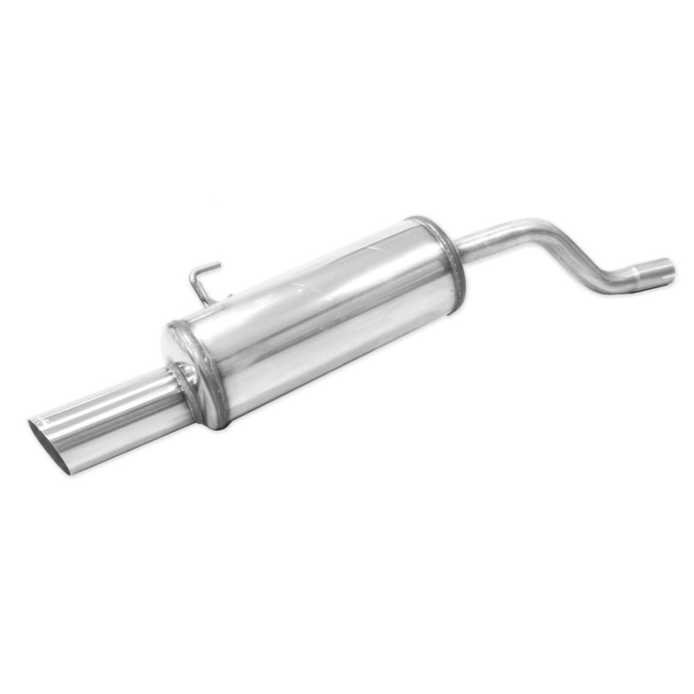 Eindstuk Inox Inoxcar Renault Clio 2 1.6 Après 2001 1x90mm Rally - IC-RECL0890RA - RECL.08.90RA - 3661768207444