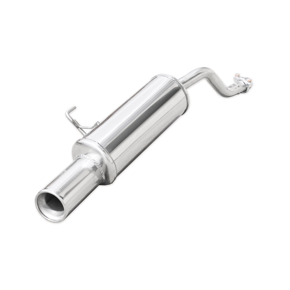 Terminal de eșapament din oțel inoxidabil Inoxcar pentru Renault Clio 2 1.6, fabricat după 2001, 1x102 mm - IC-RECL08102 - RECL.08.102 - 3661768207420