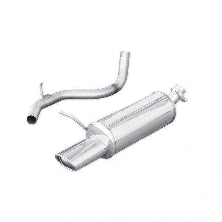 Inoxcar Stainless Rear Exhaust Volkswagen Golf 4 1.8 Turbo After 1997 120x80mm
