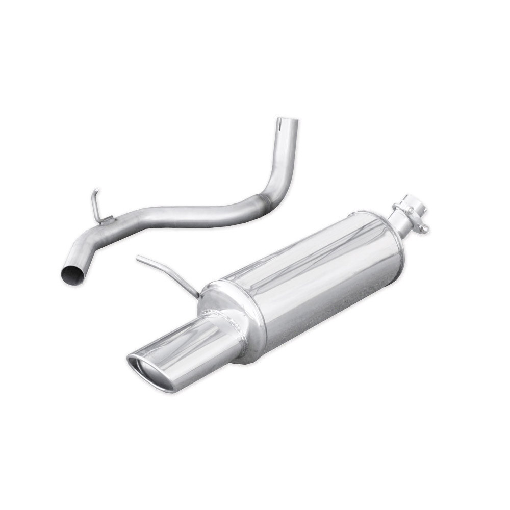 Inoxcar Stainless Rear Exhaust Volkswagen Golf 4 1.8 Turbo After 1997 120x80mm - IC-WGO24120 - WGO.24.120 - 3661768208625