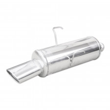 Terminal Echappement Inox Inoxcar Peugeot 106 1.4 Après 1996 120x80mm