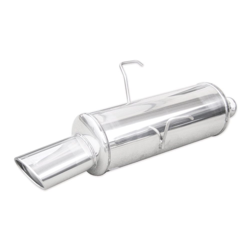 Terminale Scarico Inox Inoxcar Peugeot 106 1.4 Dopo 1996 120x80mm - IC-PE10605120 - PE106.05.120 - 3661768206171