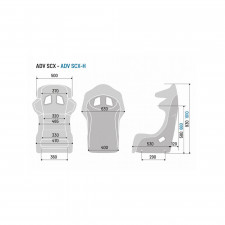 Sparco ADV-SCX Carbon kuipzadel