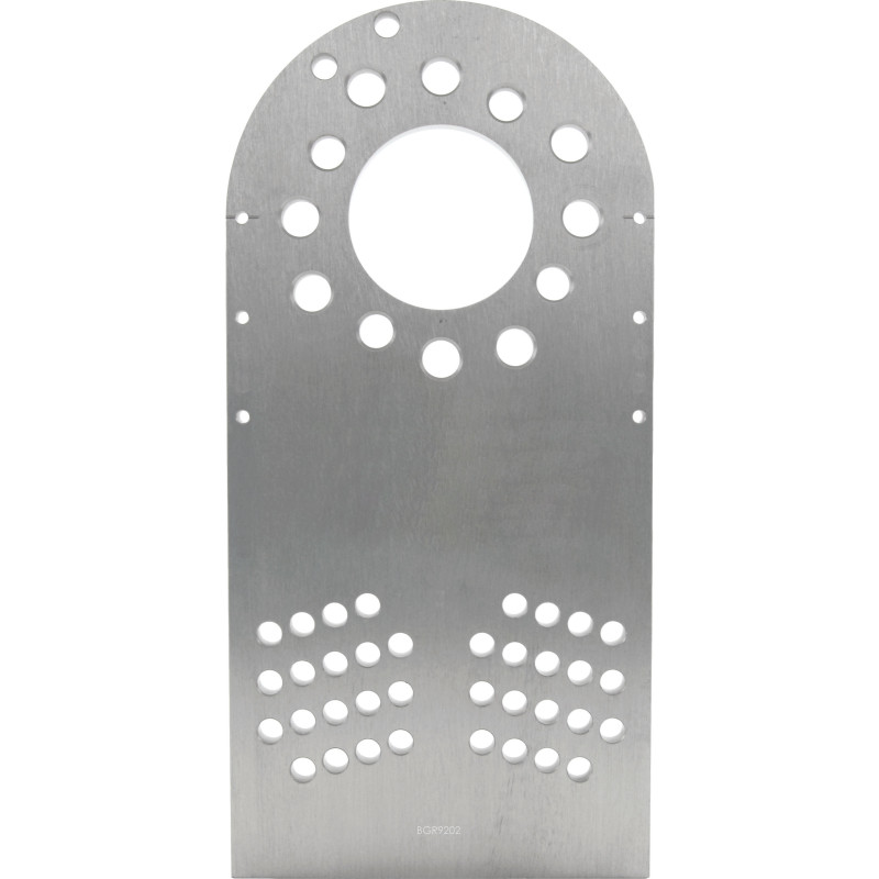 Aluminium plaat voor aanpassen wielgaten 4x114,3 4x108 4x100 boring 70mm per 4 - GT2i - BG-R9202 - BGR9202 - 5060252096782