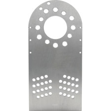 Aluminium plaat voor aanpassen wielgaten 4x114,3 4x108 4x100 boring 70mm per 4 - GT2i - BG-R9202 - BGR9202 - 5060252096782