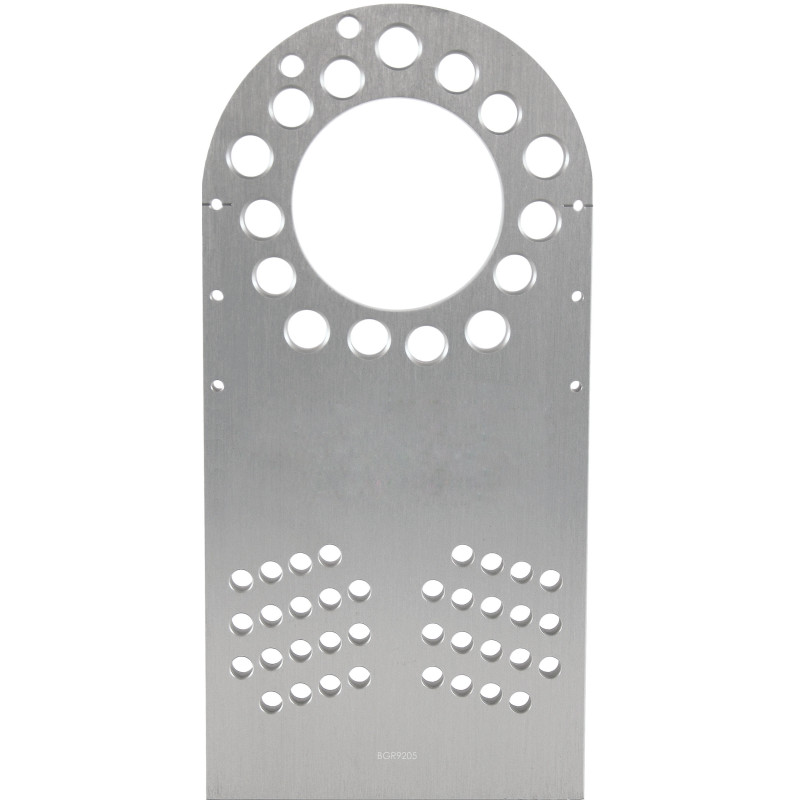 Aluminium plaat voor stelwiel met gaten 5x114,3 5x120 en 5x130 en centrale boring 88,9mm (4 stuks) - BG-R9205 - BGR9205 - 5060252096737