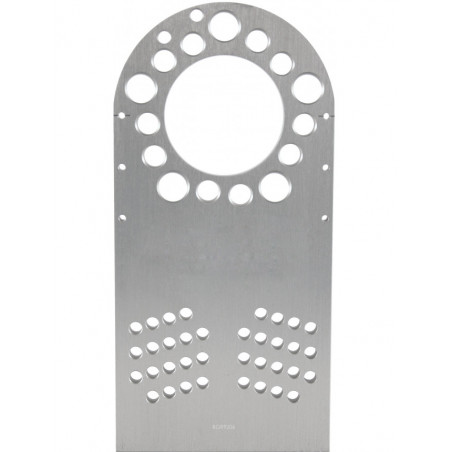 Plaque aluminium pour roue de réglages avec perçages 5x114,3 5x120 et 5x130 alésage central 88,9mm spécial PORSCHE 991 CUP x4