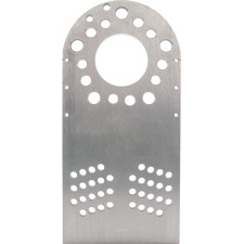 Aluminium plaat voor stelwiel met gaten 5x110 5x114,3 en 5x130 en centrale boring 72,6mm x4 - BG-R9207 - BGR9207 - 5060252096744