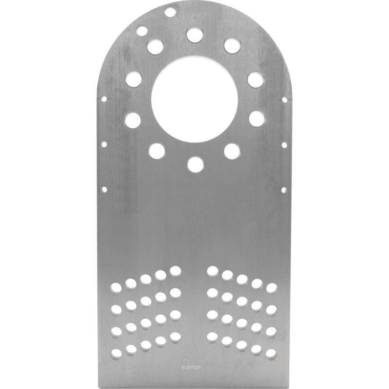 Aluminium plaat voor wielverstelling met gaten 5x108 en 5x110 centrale boring 72,6mm speciaal GINETTA G40 G50 en G55 set van 4 - BG-R9209 - BGR9209 - 5060252096768
