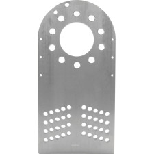 Aluminium plaat voor wielverstelling met gaten 5x108 en 5x110 centrale boring 72,6mm speciaal GINETTA G40 G50 en G55 set van 4 - BG-R9209 - BGR9209 - 5060252096768