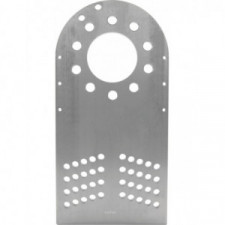 Plaque aluminium pour réglage de roue avec perçages 5x108 et 5x110 alésage central 72,6mm spécial GINETTA G40 G50 et G55 par 4