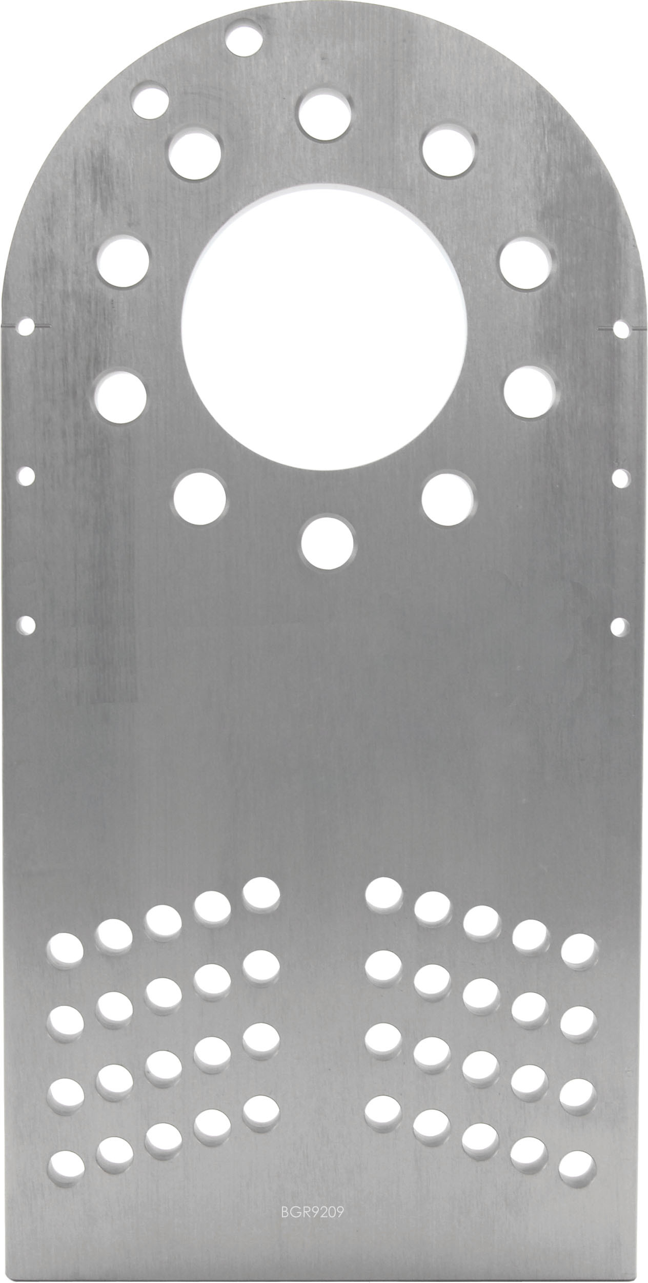 Piastra in alluminio per ruote di regolazione con fori 5x108 e 5x110 alesaggio centrale 72,6mm speciale GINETTA G40 G50 e G55 - BG-R9209 - BGR9209 - 5060252096768