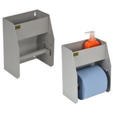 Klein opbergstation voor handreinigingsproducten - BG-6052P - BG6052P - 5060252097321