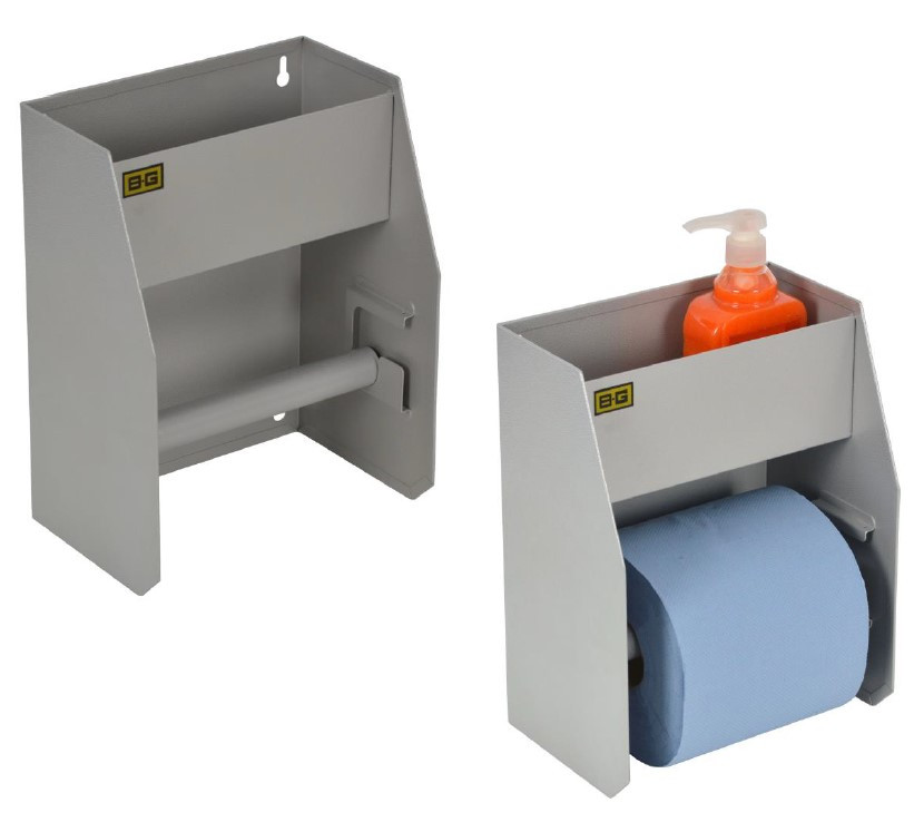 Klein opbergstation voor handreinigingsproducten - BG-6052P - BG6052P - 5060252097321