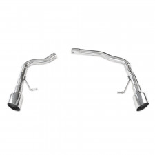 Achterdemper zonder uitlaat Inoxcar 102mm racing Rechts+Links Audi A5 3L TDI V6