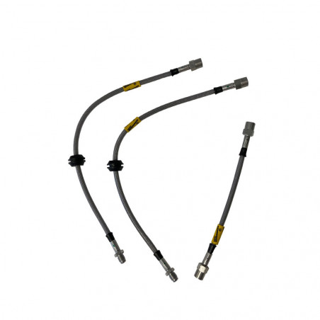 Kit Flexibles de Frein Durite Aviation Complet Goodridge Alfa Romeo Alfasud Sprint 3 Pièces