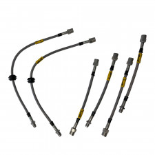 Goodridge Aviation Brake Hoses Complete Kit Peugeot 405 MI16 Serie 2 6 pieces