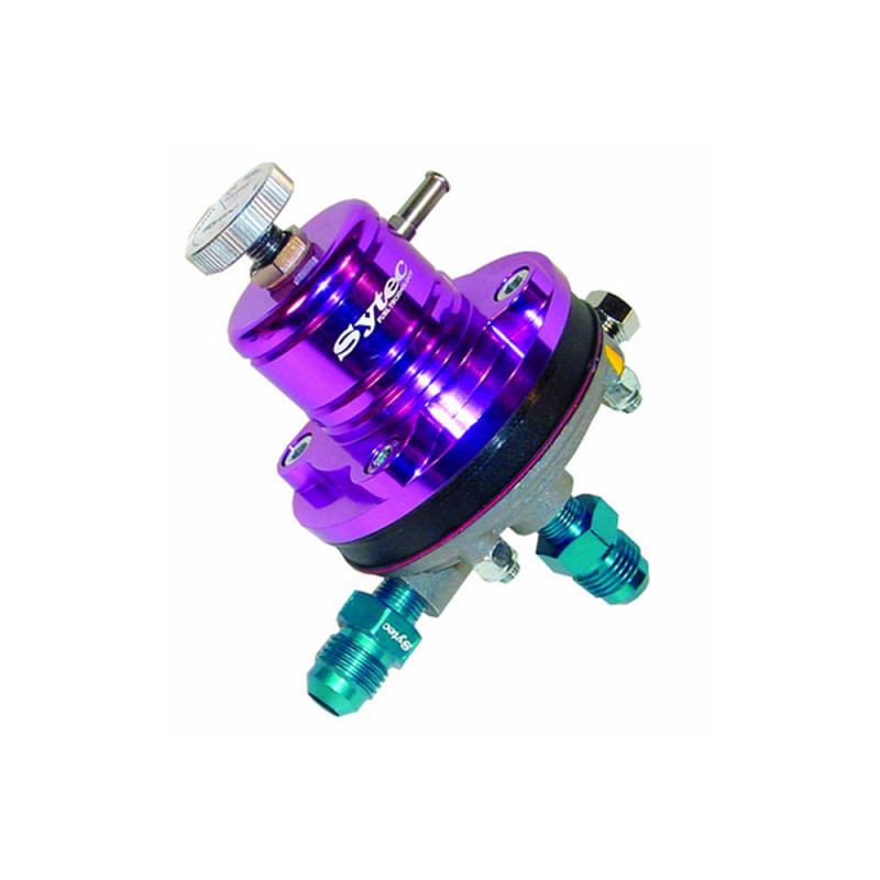 Sytec injectorregelaar 1,5-6 bar 9/16 JIC E85-compatibel - M-MSV003.SI - MSV003S