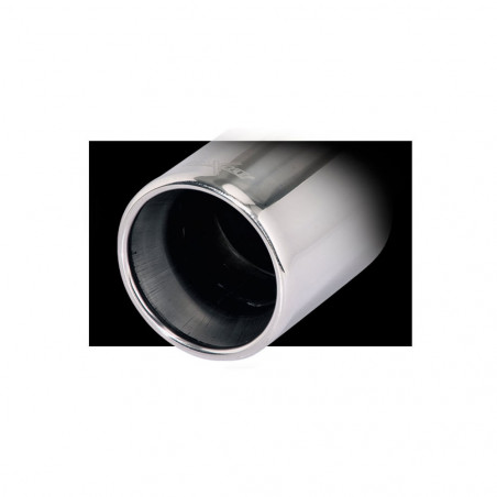 Inoxcar Exhaust Rear Silencer 1X80 AUDI A3 (Type 8L) 1.9 TDI (90HP-100HP) before 2003 diam 55