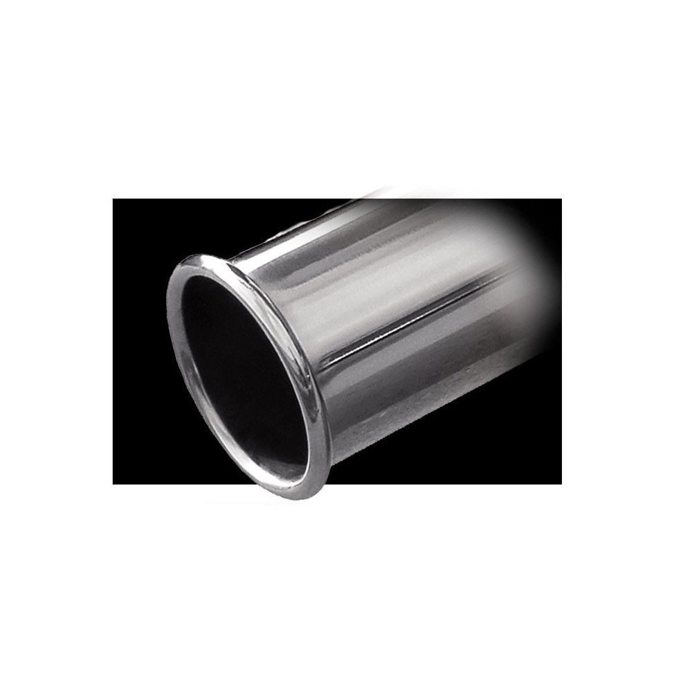 Scarico Inoxcar Silenziatore Terminale 1X76 Retrò Style CITROEN C2 1.6 16V VTR (110CV) dopo il 2003 diam 45 - IC-CIC203RT - CIC2.03.RT - 3661768112724