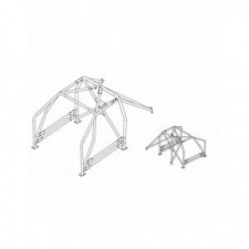 Arceau SPARCO pour Mini R55 R56 et R57 modèle piste à partir de 2007