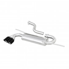 Inoxcar Exhaust Rear Silencer 2X80 X-RACE BLACK EDITION VOLKSWAGEN SCIROCCO 1.4 TSI (122HP) after 2008