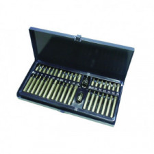 Coffret 38 embouts, Torx / Xzn,  2 adapteurs