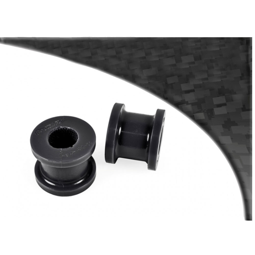 POWERFLEX silentbloc negru, bară antiruliu față de 25 mm pentru Mercedes E190 W201 din anii 82-93 - PF-F4040325-2N - PFF40-403-25BLK - 5055676543349